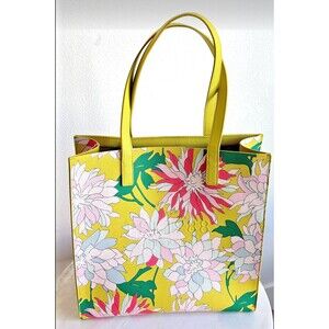 Ted Baker Floricn Floral Printed Large Icon Tote Bag